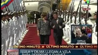 Dilma viaja à Venezuela para cerimônia de despedida de Hugo Chávez