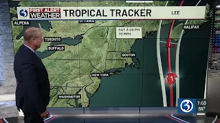 Hurricane Lee update as of Friday morning