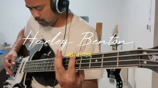 Harley Benton RB-414BK Short Demo