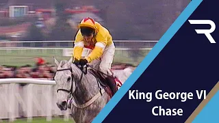 ONE MAN triumphs in the King George VI Chase: First of two wins in the race for the famous grey