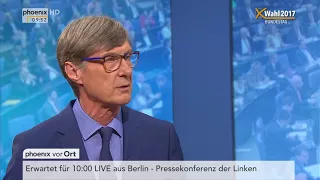 Bundestagswahl 2017: Prof. Lothar Probst im Studio zu Frauke Petry und Stephan Weil vom 25.09.2017