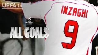 FILIPPO INZAGHI: ALL #UCL GOALS!