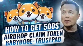 The babydog free claim 500$ . Babydog project airdrop give free tokens now!