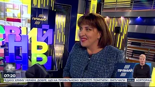 Викладач англійської мови Наталія Бобер гість студії "Прямого"