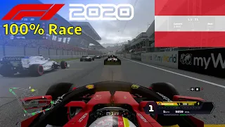 F1 2020 - Seb's Final Ferrari Season #11: 100% Race Austria