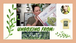 Cuttings & Apparel Unboxing! | Pam's Pretty Plants