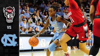 North Carolina vs. NC State Women's Basketball Highlights (2019-20)