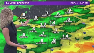 Cleveland weather: Same System, More Rain in Northeast Ohio