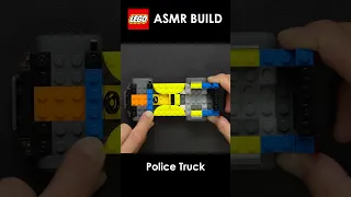 LEGO CITY Police Truck | Speed Build |ASMR