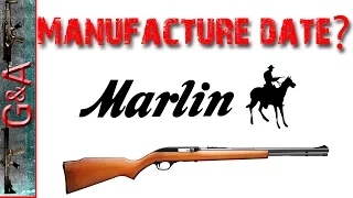 Marlin Date Code from Serial Number