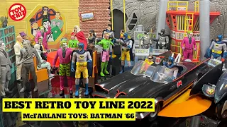 BEST RETRO TOY LINE OF 2022 | BATMAN ‘66 by McFarlane Toys