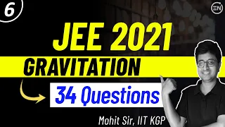 JEE 2021 Solution Series | Gravitation | JEE Physics | Chapter Wise Solution #MissionJEE2024