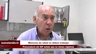 Menores de edad no deben trabajar