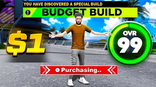 I Made the BEST BUILD with ONLY $1... (NBA 2K24)