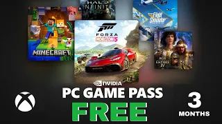 How To Claim FREE 3 Months Xbox GAMEPASS Nvidia GeForce Rewards