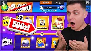 Kupiłem CAŁY Karnet Zadymiarski za 500 zł ( Nowa Postać! ) Brawl Stars!