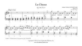 Burgmüller : La Chasse - The Hunt, Op. 100, No. 9