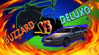 На чем фармить ящики в gta online? Buzzard vs deluxo большой тест.