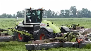 Claas-John Deere / Erster  Schnitt ; First Cut 2018  Part 1/3