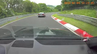 Nürburgring lap op the ring with the mercedes c63 amg  s204 estate 2010