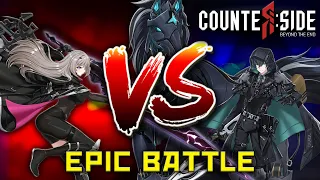 Counter team vs Soldier team. Crazy fight! | CounterSide