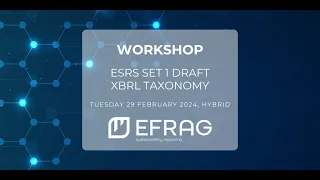 Workshop: How to use digitally tagged ESRS statements