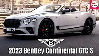 2023 Bentley Continental GTC S Debut With Sports Exhaust