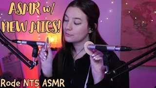 ASMR ♡ NEW Rode NT5 Microphones! Testing them out