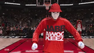 NBA 2K23 part2 (HALFTIME SHOW) JABBAWOCKEEZ #shorts