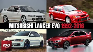 HISTORIA Y EVOLUCIÓN MITSUBISHI LANCER EVOLUTION (1992-2016) | RCMS CREW