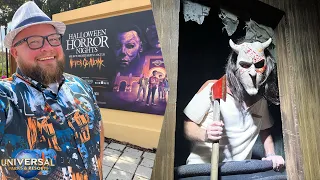 Halloween Horror Nights | Filming Inside All 10 Houses & Full Review: Universal Studios Orlando: HHN
