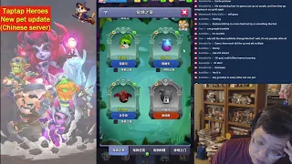 Taptap Heroes - Surprise stream to cover new pet update