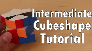 Intermediate Cubeshape Tutorial for Square-1 (Scallop-Kite Tutorial)