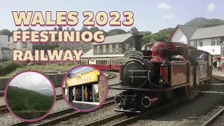 THE FFESTINIOG RAILWAY | Wales Vlog 2023
