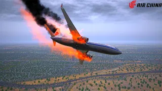 China Airline unsuccessful landing