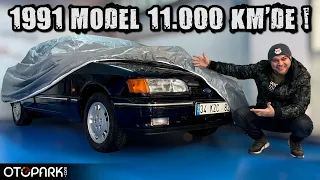 32 yıldır fabrikadan çıktığı gibi! Sadece 11.000km !! 1991 Ford Scorpio 2.0 Ghia