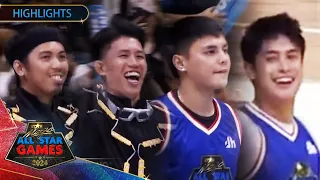 Cong's Anbilibabol Team and Shooting Stars Blue enter the court | Star Magic All Star Games 2024