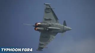 RAF Typhoon Tearing Up The Teignmouth Sky