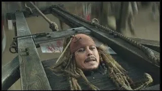 Pirates of The Caribbean 5 - Captain Jack Sparrow Funny Moments