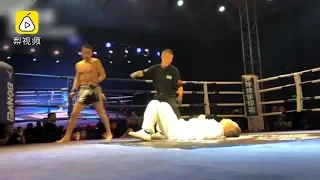 Tai chi master knocked out by amateur kickboxer in 5 seconds with just one punch