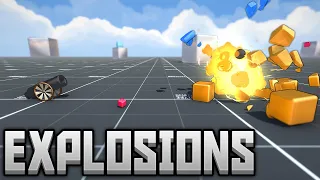 Explosions in Unity! Let's blow some stuff up ;)