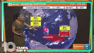 Tracking the Tropics: Hurricane Nigel getting a little stronger | 5 a.m. Tuesday