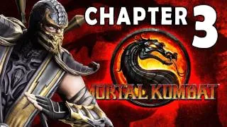 Mortal Kombat 9 - Story Mode: Chapter 03 - Scorpion 1080P Gameplay / Walkthrough