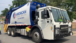 American’s Newest Rear Loader Slamming Recycling