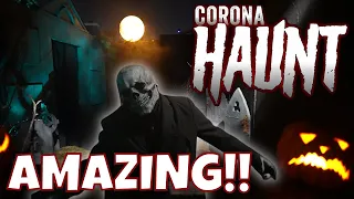 Corona Haunt 2021 | PREVIEW NIGHT | Halloween Home Haunt | Corona CA