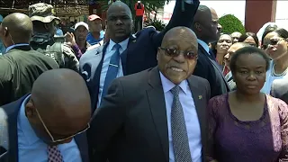 President Jacob Zuma visits Steve Biko Academic Hospital