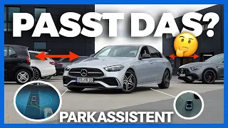 VIEL ZU ENG? 🤯 I Mercedes-Benz PARK-ASSISTENT parkt ein