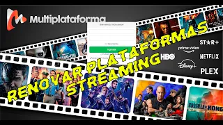 COMO HACER RENOVACIONES CUENTAS STREAMING-MULTIPLATAFORMA