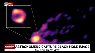 Astronomers capture image of black hole 'spitting out' debris nearly the 'speed of light'
