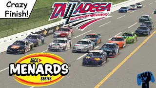 iRacing - Talladega - Arca Series - Crazy Finish!